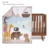 Lambs & Ivy Baby Noah 3-Piece Animals/Ark Baby Crib Bedding Set - Blue/Brown -Graco Sales GUEST b1528f73 9510 4859 9a9c 778c08f7e66a