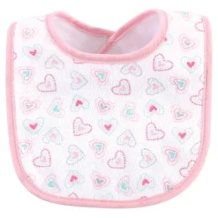 Luvable Friends Baby Girl Cotton Terry Bibs 10pk, Girl Elephant Damask, One Size 9 Luvable Friends Baby Girl Cotton Terry Bibs 10pk, Girl Elephant Damask, One Size -Graco Sales GUEST b3779b8a 3057 48c8 8ba1 a9e19527a66f