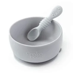 Simka Rose Silicone Baby Bowl And Spoon Set -Graco Sales GUEST b441fe3a 9d59 432e a3dc 856a48bd778b