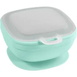 Platinum Silicone 11oz. Suction Bowl W/Platinum Silicone Press In Lid -Graco Sales GUEST b47d6c61 532b 4fa0 a0be a412de7aebad