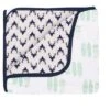 Bacati - Boys Noah Muslin Mint Navy 10 Pc Crib Bedding Set With 4 Swaddling Blankets -Graco Sales GUEST b4fd822a abd0 4d43 ad99 71b5dc6e2de1