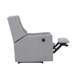 Suite Bebe Pronto Power Recliner Accent Chair - Oyster Gray Fabric -Graco Sales GUEST b5a04b92 7ef1 42e2 bbe1 a63032ca60ba