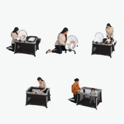 Graco Pack 'n Play FoldLite Playard - Modern Cottage -Graco Sales GUEST b61e39a5 7597 49ff a27a bac894318e9d