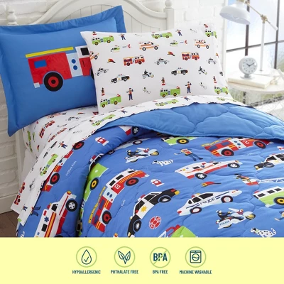 Wildkin Kids Microfiber Sheet Set For Boys & Girls 4 Wildkin Kids Microfiber Sheet Set For Boys & Girls - Image 2