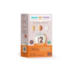 Ready, Set, Food! Early Allergen Introduction Mixins Baby Meals - Stage 2 - 15 Days - 1.2oz