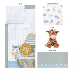 Sammy & LouCrib Bedding Set - Noah's Ark 4pc -Graco Sales GUEST bb6ba0e4 24fe 4945 84f3 26a6f6c3202e