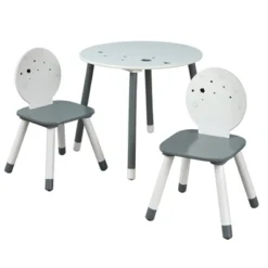 3pc Talori Kids' Table And Chair Set Gray/White - Buylateral -Graco Sales GUEST bbd1976b 7484 4af7 9cc4 f4e6f28802d9