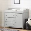Cotton Candy Changing Table With Station - Soft Gray - South Shore 2 Cotton Candy Changing Table With Station - Soft Gray - South Shore -Graco Sales GUEST c1670ac4 8288 4a34 bae2 05c76d7d26f7