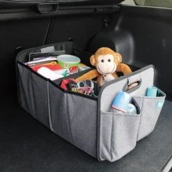 Joybi Gray And Black Deluxe Car Seat Organizer Kit, Multi-Compartment Storage Box For Vehicles -Graco Sales GUEST c28d50df 8d0c 486b b705 51ffa69ff92a