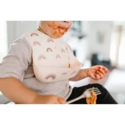 Loulou Lollipop Printed Silicone Bib - Rainbow 5 Loulou Lollipop Printed Silicone Bib - Rainbow -Graco Sales GUEST c2f8a6af 3cd6 4e22 9e69 4679ea29c9be