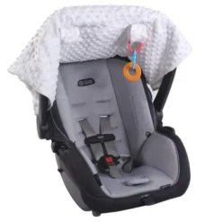 Hudson Baby Unisex Baby Reversible Car Seat And Stroller Canopy, Black Plaid, One Size -Graco Sales GUEST c3adb823 7870 4a0f b83a 70f055551c01