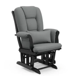 Storkcraft Tuscany Black Glider And Ottoman -Graco Sales GUEST c3e6bfb6 3f47 4bfc 8734 449870653e3e