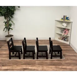Rectangle Table With 4 Chairs Espresso - Gift Mark 9 Rectangle Table With 4 Chairs Espresso - Gift Mark -Graco Sales GUEST c49bd99d 42d6 445a b5d4 6bcf14af8db0