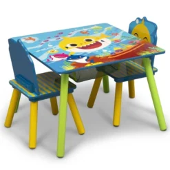 Delta Children Baby Shark Kids' Table And Chair Set With Storage (2 Chairs Included) - Greenguard Gold Certified - 3ct 9 Delta Children Baby Shark Kids' Table And Chair Set With Storage (2 Chairs Included) - Greenguard Gold Certified - 3ct -Graco Sales GUEST c54fa654 f4a9 4114 9c95 569510fc4d76