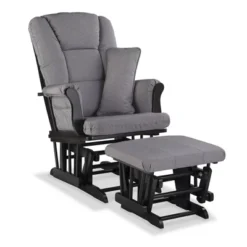 Storkcraft Tuscany Black Glider And Ottoman -Graco Sales GUEST c5aa3416 fa66 4133 90f2 e1f23132ae7f