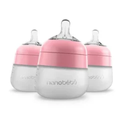Nanobebe Silicone Baby Bottle Set - 5oz/3pk -Graco Sales GUEST c659ac91 f3fc 43a5 8bd3 63a2b7e2fecd