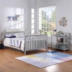 Suite Bebe Hayes 4-in-1 Convertible Crib - Gray/Weathered Granite -Graco Sales GUEST c78b49bf 09a8 4b1d 90b7 bdf7a57893d9