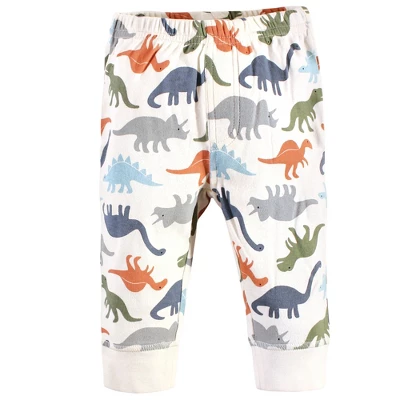 Touched By Nature Baby And Toddler Boy Organic Cotton Pants 4pk, Bold Dinosaurs 4 Touched By Nature Baby And Toddler Boy Organic Cotton Pants 4pk, Bold Dinosaurs - Image 2