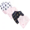 Yoga Sprout Baby Girl Cotton Bandana Bibs 4pk, Navy Moroccan, One Size -Graco Sales GUEST c97661f9 4917 40a4 99f1 b925ef7c3d88