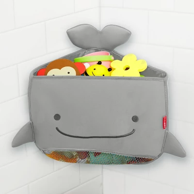 Skip Hop Moby Corner Bath Organizer - Gray 3 Skip Hop Moby Corner Bath Organizer - Gray