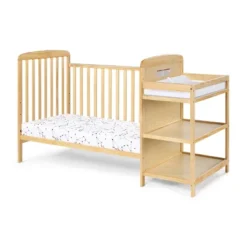 Suite Bebe Ramsey Crib And Changer Combo With Guard Rail/Stabilizer Bar - Natural -Graco Sales GUEST cb772134 2609 45f3 b01e 8e161370bc6e