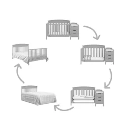 Graco Benton 4-in-1 Convertible Crib And Changer -Graco Sales GUEST cc6635e1 f286 4375 953c 1ba56c0f331a
