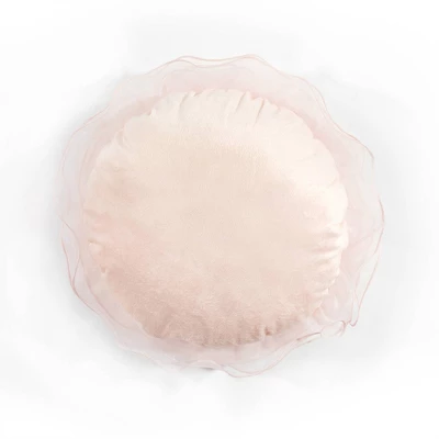 Lush Décor Ruffle Layer Flower Decorative Baby Pillow 5 Lush Décor Ruffle Layer Flower Decorative Baby Pillow - Image 3