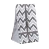 Bacati - Ikat Chevron White Grey Neutral 10 Pc Crib Set With Long Rail Guard Cover & 4 Muslin Swaddling Blankets -Graco Sales GUEST cd5b30ae 69a3 4346 a8b5 3bd2393b5b3d
