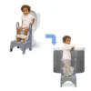 Delta Children Little Jon-EE Adjustable Potty Seat And Step Stool - White/Gray -Graco Sales GUEST cd5e075e 31bc 46d9 a497 9bcd5b28727f