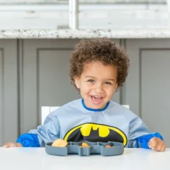 Bumkins DC Comics Batman Grip Dish - Gray -Graco Sales GUEST cdcfcc6d 11f6 46be 92e7 91c4f0e47e87