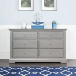Child Craft Jordyn 6-Drawer Double Dresser - Lunar Gray -Graco Sales GUEST ced6f457 adf8 4e8e bc38 56fb96bf229a