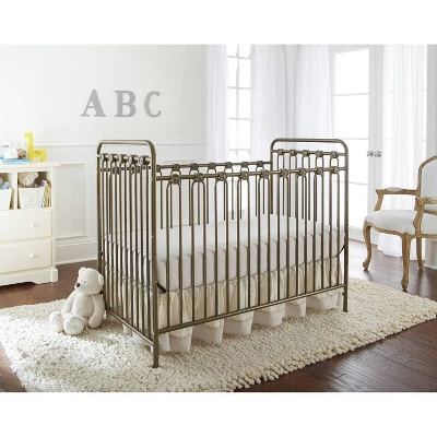 L.A. Baby Napa 3-in-1 Convertible Full Sized Metal Crib - Golden Nugget 4 L.A. Baby Napa 3-in-1 Convertible Full Sized Metal Crib - Golden Nugget - Image 2