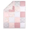 The Peanutshell Meadow Baby Crib Bedding Set - Pink Floral - 3pc -Graco Sales GUEST d0255fe6 2522 40ff 8d18 ca39d8725a1f