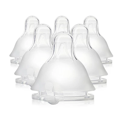 Evenflo 6pk Balance Standard-Neck Anti-Colic Baby Bottle Nipple 7 Evenflo 6pk Balance Standard-Neck Anti-Colic Baby Bottle Nipple - Image 5