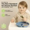 3-Pack Prep Suction Plates For Baby, 100% Silicone Toddler Plates, BPA-Free Divided Baby Plates With Suction -Graco Sales GUEST d2035ed4 c2c4 4cfd 97d3 e4d92cc6e4d2
