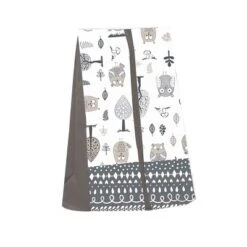 Bacati - Owls In The Woods Beige/Gray 4 Pc Crib Bedding Set With Diaper Caddy -Graco Sales GUEST d52ab327 e069 419f ad0b af5e608880b4