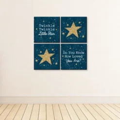 Big Dot Of Happiness Twinkle Twinkle Little Star - Kids Room, Nursery & Home Decor - 11 X 11 Inches Nursery Wall Art - Set Of 4 Prints For Baby's Room 10 Big Dot Of Happiness Twinkle Twinkle Little Star - Kids Room, Nursery & Home Decor - 11 X 11 Inches Nursery Wall Art - Set Of 4 Prints For Baby's Room -Graco Sales GUEST d6d73ec6 e176 41a1 a61d 1438ecffc473