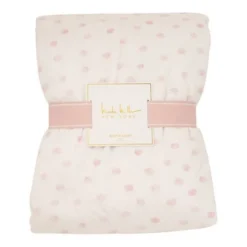 Nicole Miller Printed Mink/Sherpa Backing Kids' Throw Blanket - Golden -Graco Sales GUEST d7de8d31 c328 4cd3 b58e f142cf45e28f