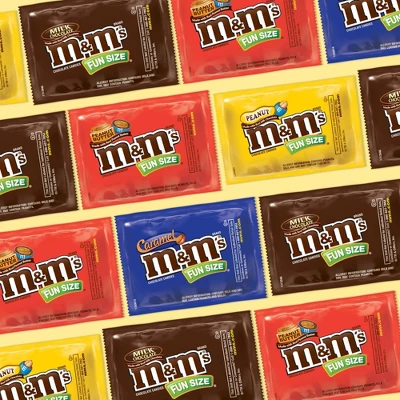 Mars M&M's Variety Pack Fun Size Chocolate Candy Assortment - 55pc 4 Mars M&M's Variety Pack Fun Size Chocolate Candy Assortment - 55pc - Image 2