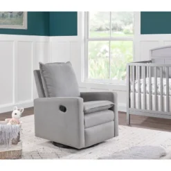 Oxford Baby Uptown Nursery Swivel Glider Recliner Chair