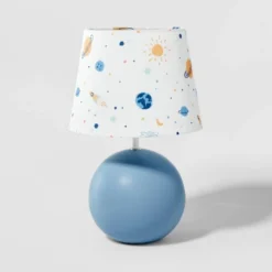 Kids' Round Base With Space Shade Lamp Blue - Pillowfort™ 13 Kids' Round Base With Space Shade Lamp Blue - Pillowfort™ -Graco Sales GUEST d9ffd424 0936 414d 8db9 aee8867fb37e