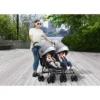 Jeep PowerGlyde Side-by-Side Double Stroller By Delta Children - Gray -Graco Sales GUEST dc9a297b 9997 4bec a1fb 8fa40ec982fe