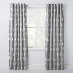 Blackout Curtain Panel Trees - Cloud Island™ Gray -Graco Sales GUEST dcf6cec0 54a6 4811 859a 03fc11dbf668
