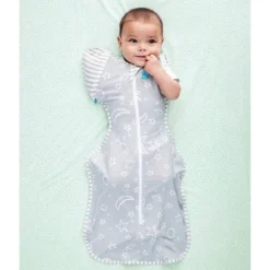 Love To Dream Swaddle Wrap - Moon And Stars Gray -Graco Sales GUEST dd019a8e 53ce 4418 8e19 cb387cd5925a