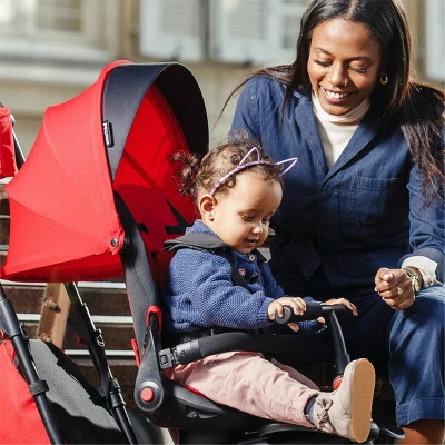 SmarTrike STR7 Pushchair, Stroller, And Tricycle For 6-36 Months, With 5-Point Harness, Detachable Canopy, Storage Bag, And Removeable Pedals, Red 3 SmarTrike STR7 Pushchair, Stroller, And Tricycle For 6-36 Months, With 5-Point Harness, Detachable Canopy, Storage Bag, And Removeable Pedals, Red