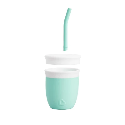 Munchkin Cest 4oz Silicone Open Portable Training Cup - Mint 6 Munchkin Cest 4oz Silicone Open Portable Training Cup - Mint - Image 4