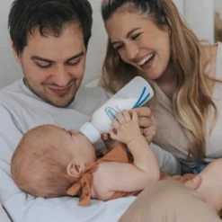 Dr. Brown's Dr. Brown's Options+ Anti-Colic Bottle - Blue And Clear - 8oz/4pk -Graco Sales GUEST e28821d3 40a0 4590 bbb6 0dc3c2e6da89