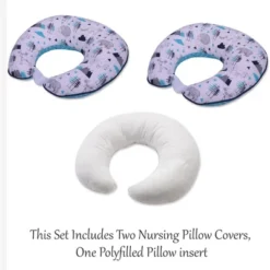 Bacati - 3 Pc Woodlands Aqua/Navy/Gray Boys Hugster Feeding & Infant Support Nursing Pillow -Graco Sales GUEST e2e124eb 30c6 43e2 a38f 277137ae5e64