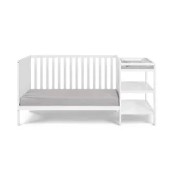 Suite Bebe Palmer 3-in-1 Convertible Island Crib And Changer Combo - White -Graco Sales GUEST e3285b5a 74fb 43b8 bdeb 073377800d16