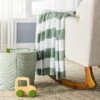 Chenille Stripe Baby Blanket - Green And White Stripe - Cloud Island™ 2 Chenille Stripe Baby Blanket - Green And White Stripe - Cloud Island™ -Graco Sales GUEST e513e7a2 fd28 43f0 b5cb 246d54d0a6a9